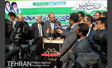 مراسم بهره برداری از پروژه زیر گذر جوادیه 29