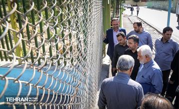 بازدید پرویز سروری از منطقه 17