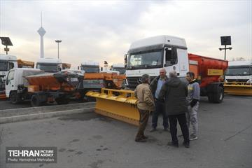 طرح زمستانه مشترک پلیس راهور و شهرداری تهران 10