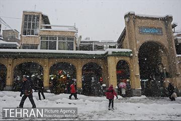 بارش برف در تجریش 21