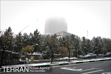 بارش نخستین برف پاییزی در تهران 17
