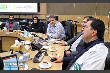 حضور مدیرکل سرمایه انسانی شهرداری تهران در ستاد مدیریت بحران شهرداری تهران 21