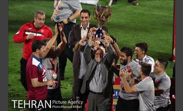 جشن قهرمانی تیم فوتبال پرسپولیس