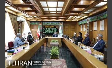 نشست شهردار تهران با اعضای بنیاد بین المللی غدیر 1