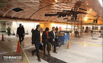 توسعه متروی تهران؛ ایستگاه تقاطعی تربیت مدرس 6