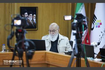 سخنرانی برخط رئیس شورای اسلامی شهر تهران در اجلاس بریکس 14