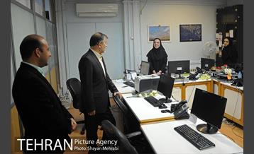 بازدید معاون امور اجتماعی و فرهنگی شهرداری تهران از مرکز ارتباطات شهرداری تهران 12
