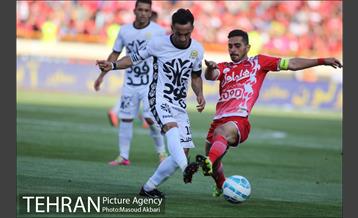 دیدار پرسپولیس و راه آهن در لیگ برتر فوتبال 19