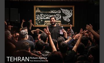 عزادارای ایام فاطمیه در هیئت ریحانة الحسین 9