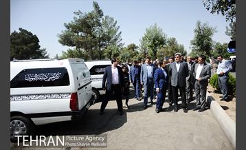 افتتاح پروژه های سازمان بهشت زهرا(س) با حضور شهردار تهران 21