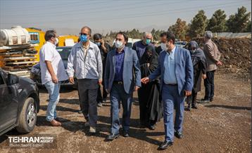 بازدید اعضای شورای شهر از پروژه های سازمان مدیریت پسماند 13