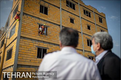 آئین رونمایی از تجهیزات جدید سازمان آتش نشانی شهرتهران  7