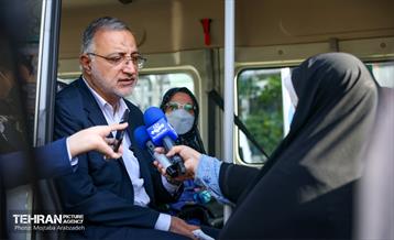 مراسم ورود ۲۰ ون‌ ویژه به ناوگان خدمات‌رسانی به معلولان و جانبازان 21