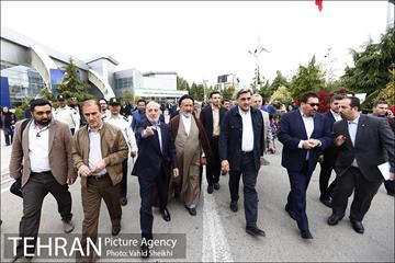 افتتاح هفدهمین نمایشگاه بین المللی گل و گیاه تهران  4