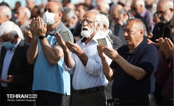 اقامه نماز عید فطر در محله بهرود 6