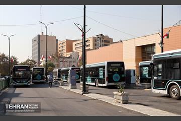 به وقت خدمت؛ ایستگاه شارژ اتوبوس برقی «قورخانه» 22