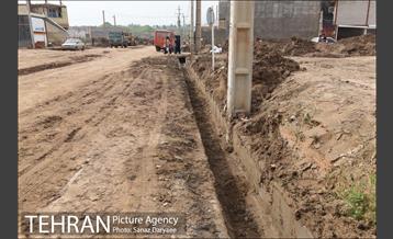 فعالیت شهرداری تهران در منطقه پل دختر 40