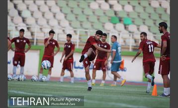 تمرین تیم فوتبال سایپا تهران