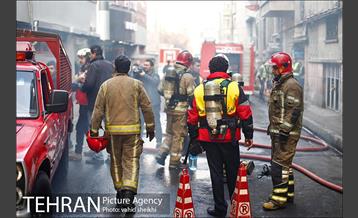 آتش سوزی در ساختمان برق حرارتی 2 31