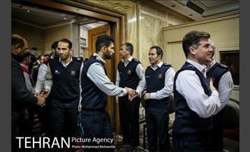 مراسم ترحیم شهید آتشنشان احسان جامعی 3