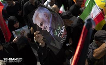 تشییع شهدای اقتدار ملی در تهران 13