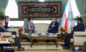 دیدار سفیر چین با شهردار تهران 1