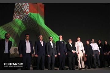 ویدیومپینگ سالروز استقلال بلاروس در میدان آزادی