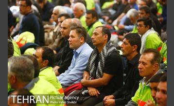 مراسم اعزام کاروان خادم الحسین (ع) شهرداری تهران به عتبات عالیات با حضور شهردار تهران 38