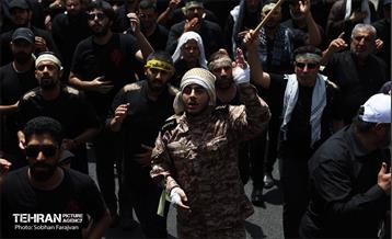 دسته عزاداری دانشگاه امام صادق(ع) در ظهر عاشورا 25