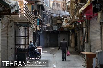 تعطیلی بازار تهران در پی شیوع موج چهارم کرونا 9
