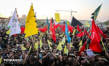 راهپیمایی سلام یا مهدی(عج) در مسجد سهله 8