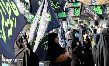 عزاداری شهادت حضرت فاطمه(س) در میدان هفت تیر 4