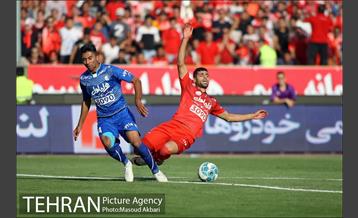 دیدار پرسپولیس و استقلال در لیگ برتر فوتبال 14