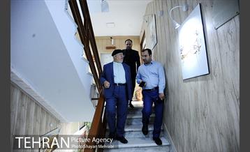 بازدید محمد جواد حق شناس از مرکز ارتباطات شهرداری تهران 13