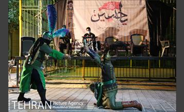 برگزاری اعزای حسینی در بوستان قصر منطقه هفت 24