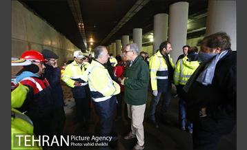 بهره برداری آزمایشی زیرگذر کوی نصر (گیشا) 14