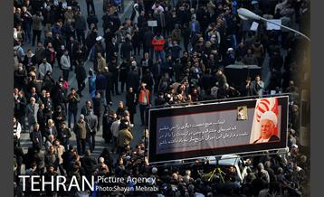 تشییع پیکر آیت الله هاشمی رفسنجانی رییس مجمع تشخیص مصلحت نظام -1 54