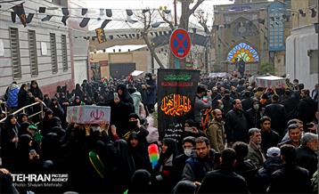 تشییع پیکر ۲۰۰ شهید گمنام دفاع مقدس در تهران 44