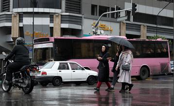 بارش باران بهاری در تهران - 2 4