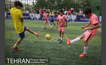 اختتامیه مسابقات فوتبال خیابانی جام رمضان ۱۴۰۰ در محله هرندی 16
