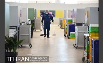 نقاهتگاه بیماران کرونایی در مرکز سلامت ایران مال 15