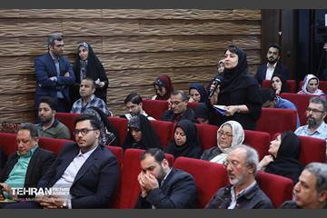 نشست خبری مدیرکل محیط زیست و توسعه پایدار شهرداری تهران  14
