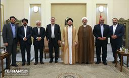 دیدار علیرضا زاکانی با سید عمار حکیم