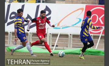 دیدار دوستانه تیم های فوتبال پرسپولیس و پارس جنوبی جم
