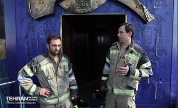 مسابقه پله‌نوردی آتش‌نشانان در برج میلاد 25