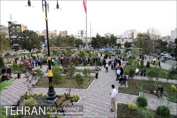 بازپیرایی بوستان قمربنی هاشم(ع)در شب میلاد امام رضا(ع) 10