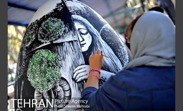 جشنواره تخم مرغ رنگی در بلوار کشاورز 20