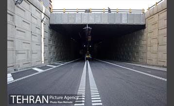 زیرگذر استاد معین قبل از افتتاح 50