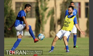 تمرین تیم فوتبال استقلال