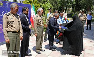 رونمایی از ۸ سردیس شهدای ارتش جمهوری اسلامی ایران 32